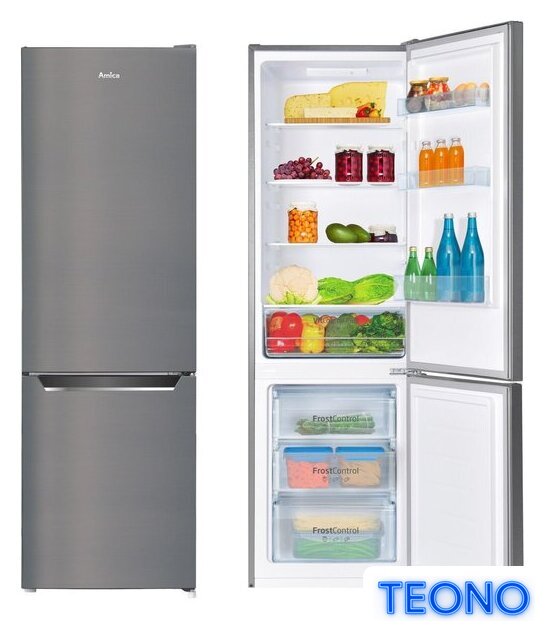 Холодильник Amica FK2525.4UNTX(E) - Изображение №1 — Интернет-магазин Teono.by