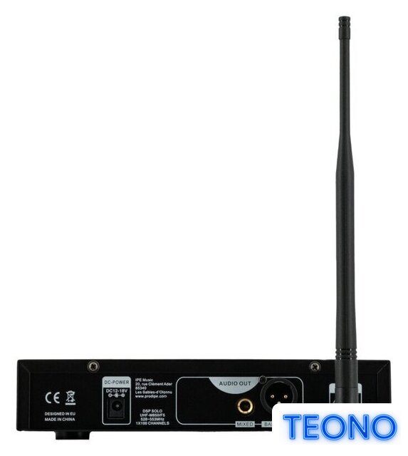 Радиосистема Prodipe Solo UHF-M850 DSP - Изображение №4 — Интернет-магазин Teono.by