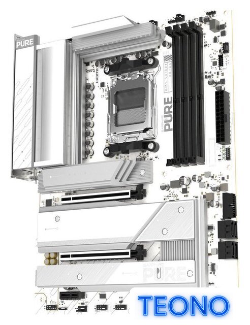 Материнская плата Sapphire Pure X870A WiFi 7 - Изображение №3 — Интернет-магазин Teono.by