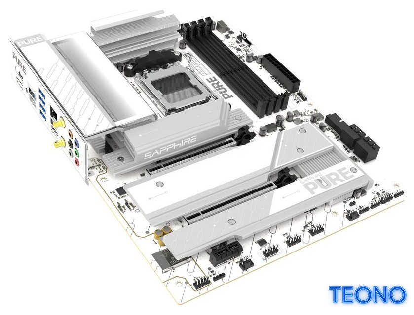 Материнская плата Sapphire Pure X870A WiFi 7 - Изображение №4 — Интернет-магазин Teono.by