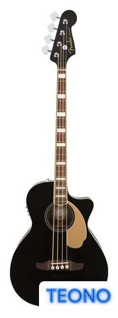 Бас-гитара Fender Kingman Bass V2 WN Jetty Black - Изображение №1 — Интернет-магазин Teono.by