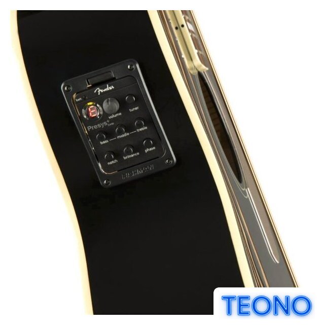 Бас-гитара Fender Kingman Bass V2 WN Jetty Black - Изображение №5 — Интернет-магазин Teono.by