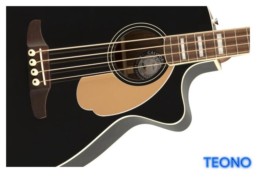 Бас-гитара Fender Kingman Bass V2 WN Jetty Black - Изображение №4 — Интернет-магазин Teono.by