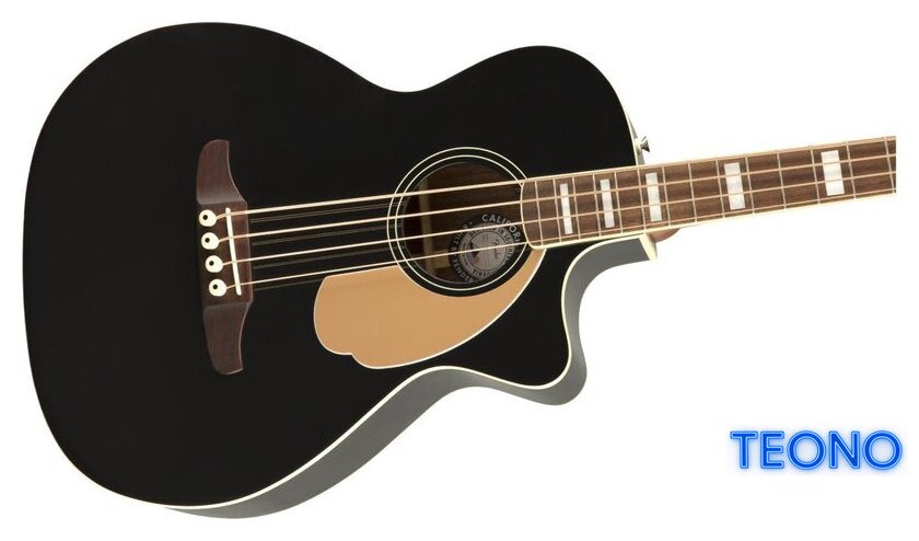 Бас-гитара Fender Kingman Bass V2 WN Jetty Black - Изображение №3 — Интернет-магазин Teono.by