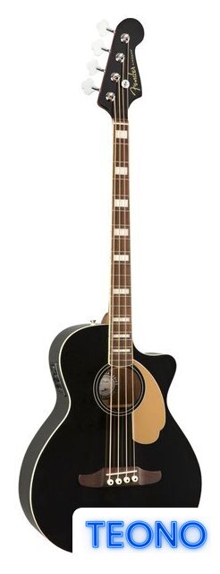 Бас-гитара Fender Kingman Bass V2 WN Jetty Black - Изображение №2 — Интернет-магазин Teono.by