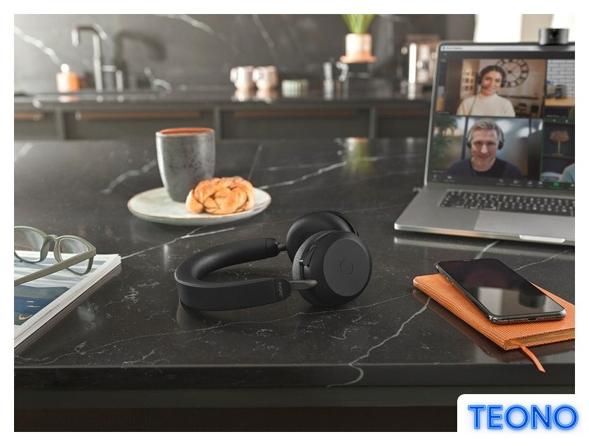 Офисная гарнитура Jabra Evolve2 75 MS Stereo USB-C (черный) - Изображение №7 — Интернет-магазин Teono.by