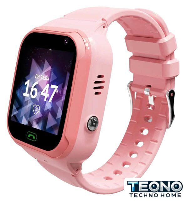 Детские умные часы Aimoto Omega 4G (розовый) - Изображение №1 — Интернет-магазин Teono.by