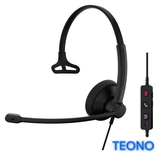Офисная гарнитура Epos Impact 100 MS Mono USB-C+A - Изображение №1 — Интернет-магазин Teono.by
