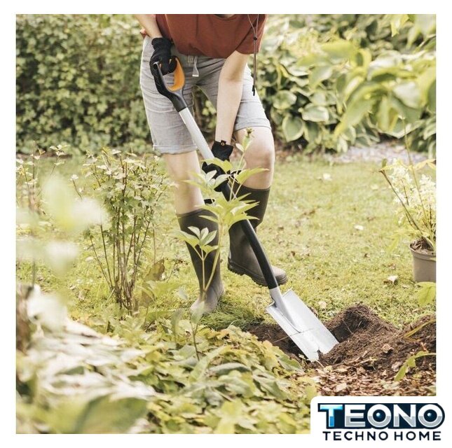 Лопата штыковая прямая Fiskars 1066730 - Изображение №7 — Интернет-магазин Teono.by