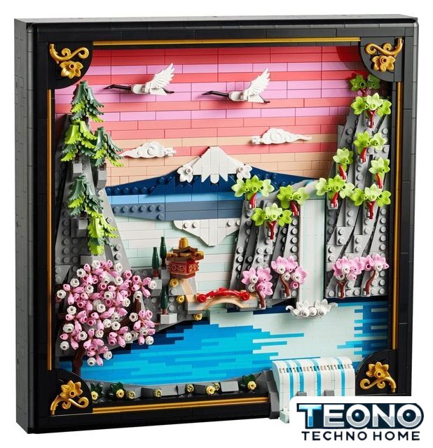 Конструктор LEGO Art 31218 Японский пейзаж с сакурой - Изображение №2 — Интернет-магазин Teono.by