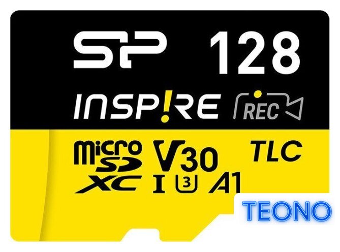 Карта памяти Silicon-Power Inspire microSDXC SP128GBSTXLA2V1NSP 128GB (с адаптером) - Изображение №2 — Интернет-магазин Teono.by