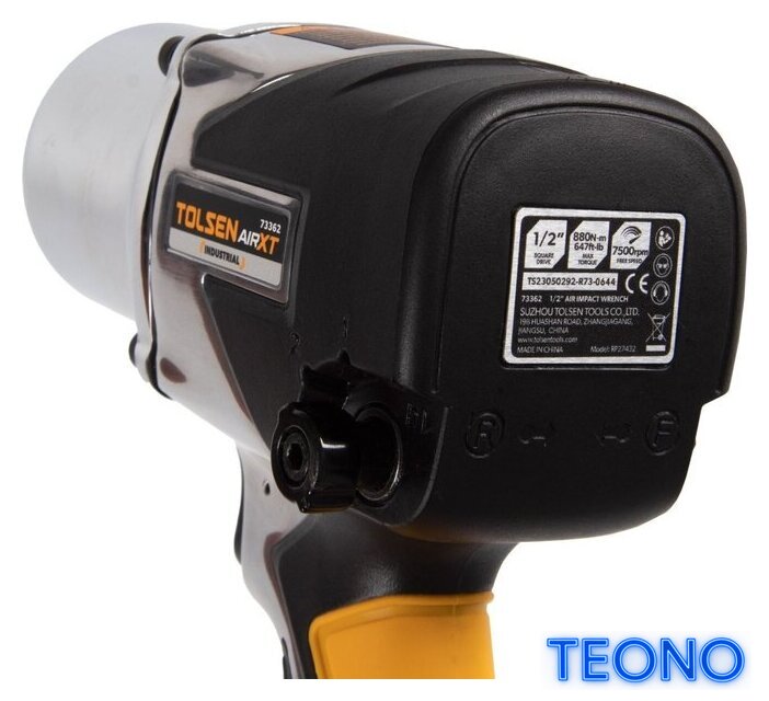 Пневматический гайковерт Tolsen TT73362 - Изображение №5 — Интернет-магазин Teono.by