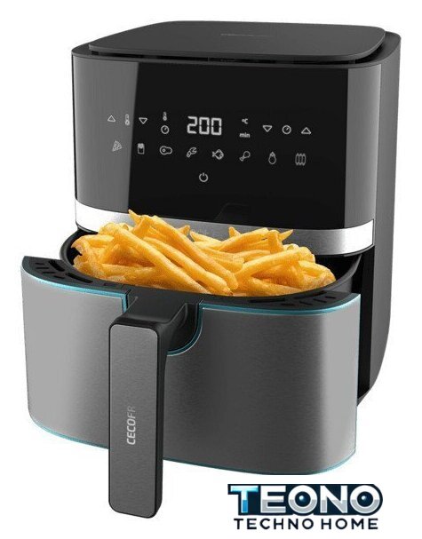 Аэрогриль (аэрофритюрница) Cecotec Cecofry Full InoxBlack 5500 Pro - Изображение №2 — Интернет-магазин Teono.by