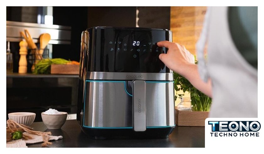Аэрогриль (аэрофритюрница) Cecotec Cecofry Full InoxBlack 5500 Pro - Изображение №10 — Интернет-магазин Teono.by