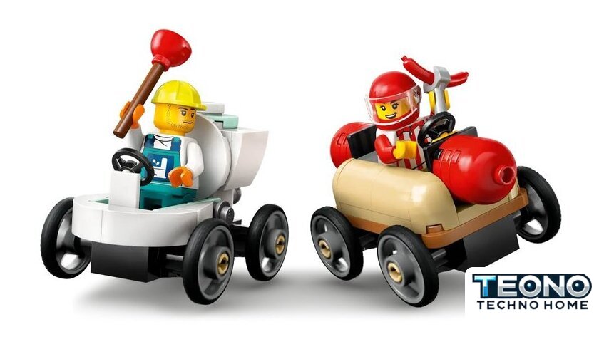 Конструктор LEGO City Без ограничений: трасса с рампами для гоночных авто 60460 - Изображение №6 — Интернет-магазин Teono.by