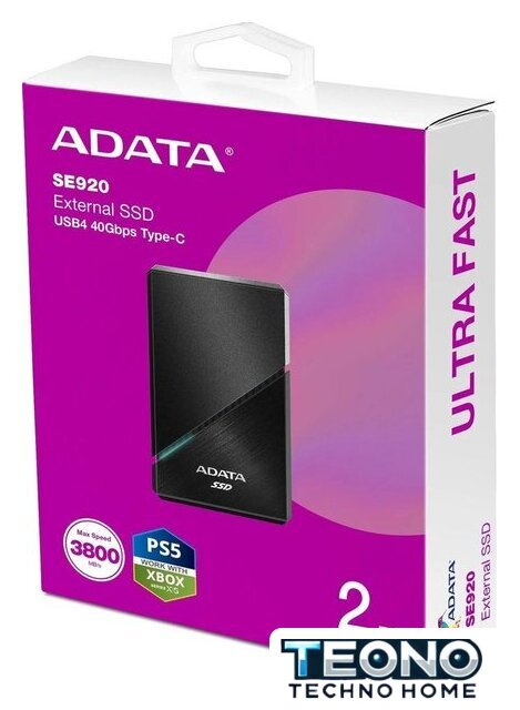 Внешний накопитель ADATA SE920 2TB SE920-2TCBK - Изображение №9 — Интернет-магазин Teono.by