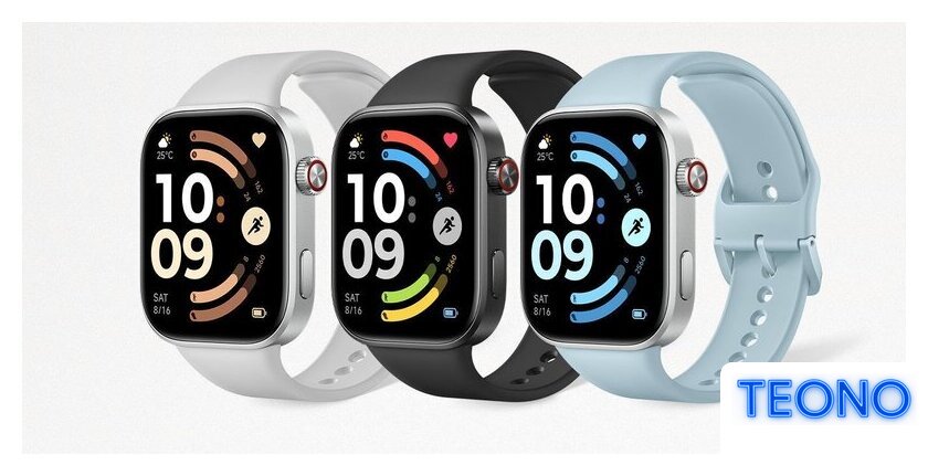 Умные часы Xiaomi Redmi Watch 6 M2523W1 (голубой, международная версия) - Изображение №3 — Интернет-магазин Teono.by