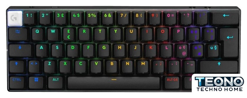 Клавиатура Logitech G Pro X 60 Lightspeed GL Tactile 920-011915 (черный, нет кириллицы) - Изображение №1 — Интернет-магазин Teono.by