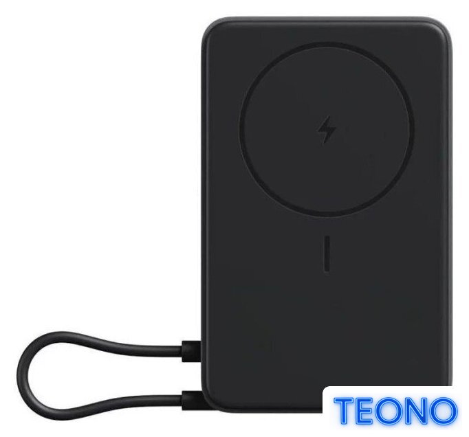 Внешний аккумулятор Xiaomi Magnetic Power Bank with Built-in Stand WPB1007Z 10000mAh (черный, международная версия) - Изображение №1 — Интернет-магазин Teono.by