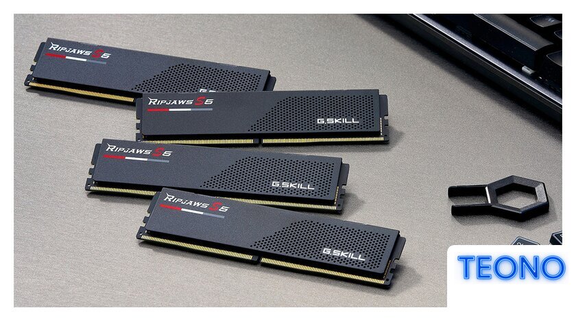 Оперативная память G.Skill Ripjaws S5 2x48ГБ DDR5 5600 МГц F5-5600J4040D48GX2-RS5K - Изображение №5 — Интернет-магазин Teono.by