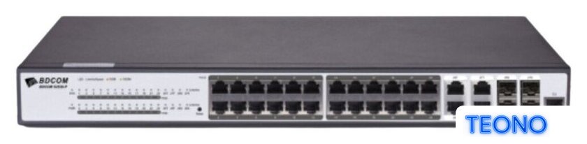 Управляемый коммутатор 3-го уровня BDCOM S2528-P - Изображение №1 — Интернет-магазин Teono.by