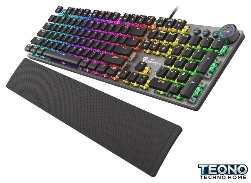 Клавиатура Genesis Thor 400 RGB (нет кириллицы) - Изображение №5 — Интернет-магазин Teono.by