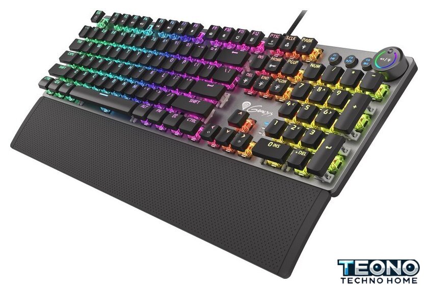 Клавиатура Genesis Thor 400 RGB (нет кириллицы) - Изображение №4 — Интернет-магазин Teono.by