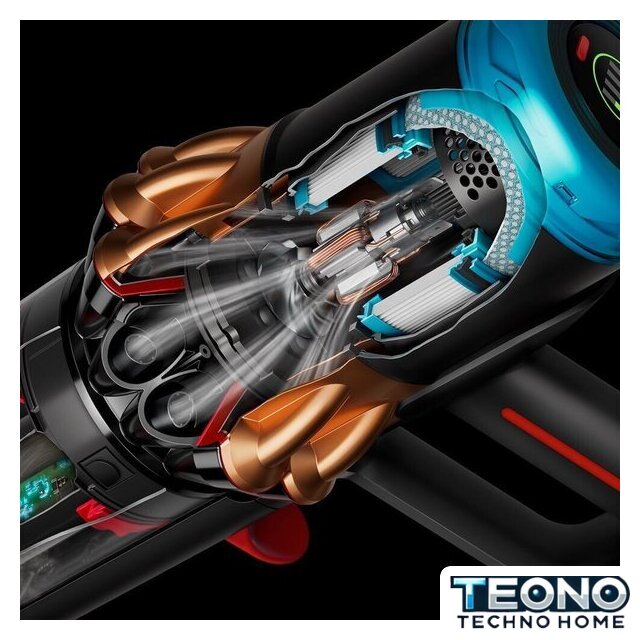 Пылесос Dyson V16 Piston Animal 492963-01 (матовый черный/медный) - Изображение №11 — Интернет-магазин Teono.by