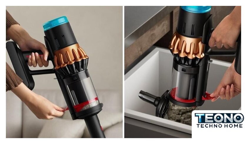 Пылесос Dyson V16 Piston Animal 492963-01 (матовый черный/медный) - Изображение №8 — Интернет-магазин Teono.by