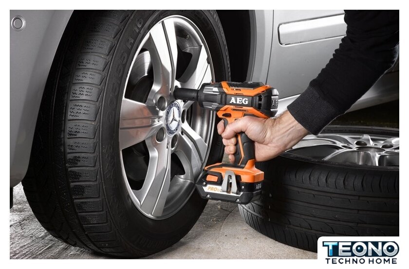 Гайковерт AEG Powertools BSS 18C 12ZBL LI-402C 4935459427 (с 2-мя АКБ, 4.0 Ah) - Изображение №4 — Интернет-магазин Teono.by