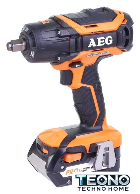 Гайковерт AEG Powertools BSS 18C 12ZBL LI-402C 4935459427 (с 2-мя АКБ, 4.0 Ah) - Изображение №1 — Интернет-магазин Teono.by