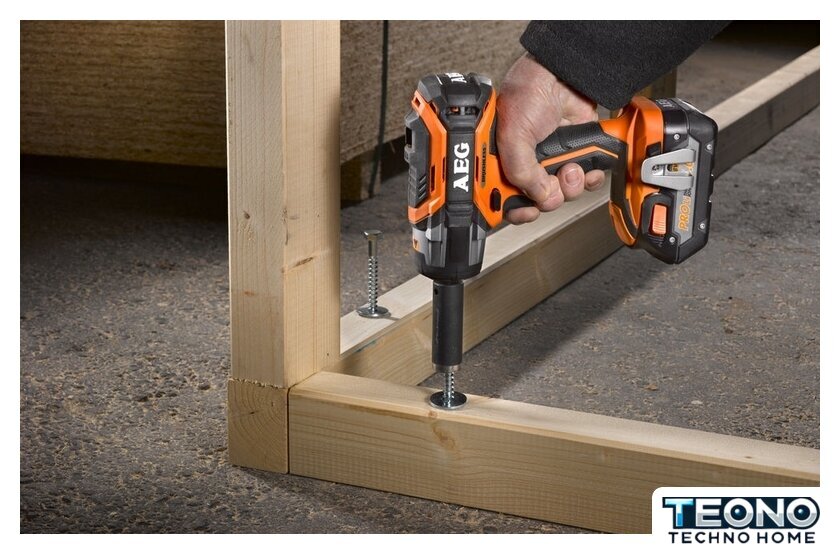 Гайковерт AEG Powertools BSS 18C 12ZBL LI-402C 4935459427 (с 2-мя АКБ, 4.0 Ah) - Изображение №5 — Интернет-магазин Teono.by