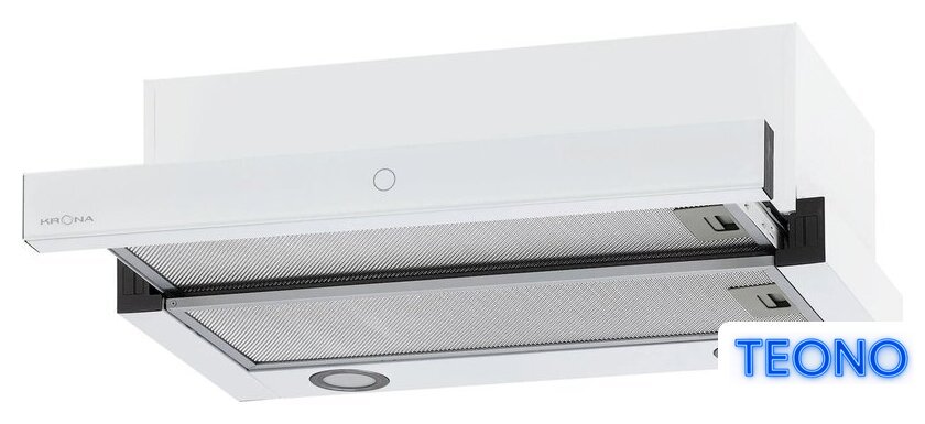 Кухонная вытяжка Krona Kamilla T Sensor 600 КА-00008307 (белый) - Изображение №1 — Интернет-магазин Teono.by