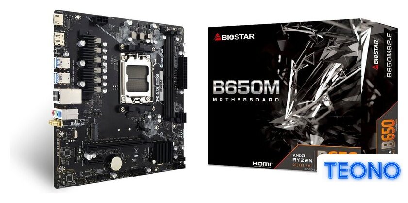 Материнская плата BIOSTAR B650MS2-E Ver. 6.0 - Изображение №4 — Интернет-магазин Teono.by