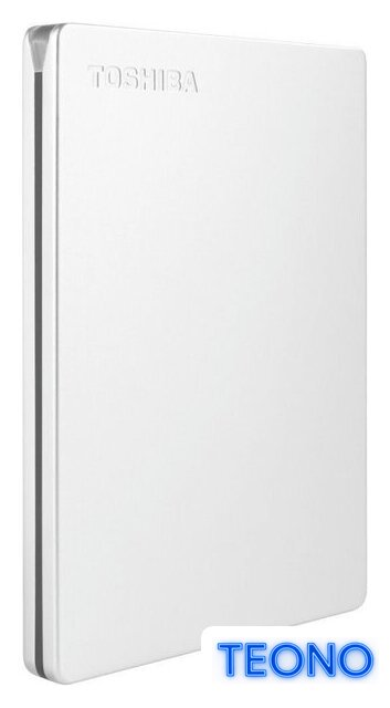 Внешний накопитель Toshiba Canvio Slim HDTD310ES3DA 1TB (серебристый) - Изображение №3 — Интернет-магазин Teono.by