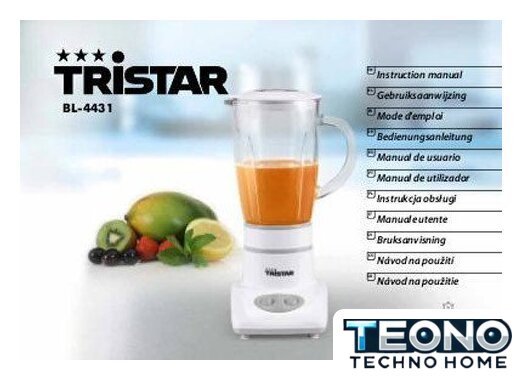 Стационарный блендер Tristar BL-4431 - Изображение №7 — Интернет-магазин Teono.by