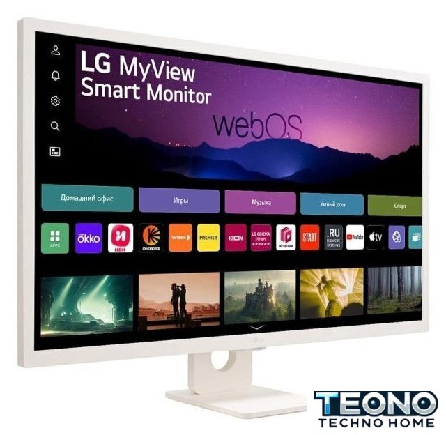 Smart монитор LG MyView Smart Monitor 32SR50F-W - Изображение №7 — Интернет-магазин Teono.by