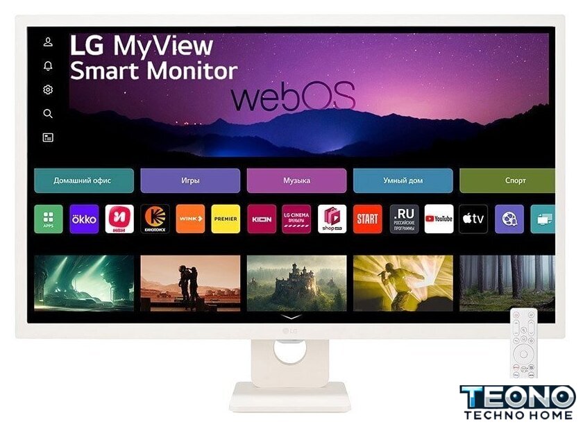 Smart монитор LG MyView Smart Monitor 32SR50F-W - Изображение №1 — Интернет-магазин Teono.by