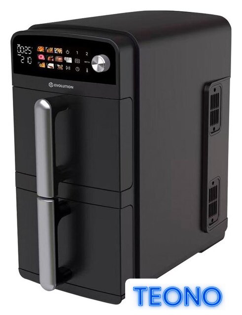 Аэрогриль (аэрофритюрница) Evolution AIRO 10700 Dual - Изображение №1 — Интернет-магазин Teono.by