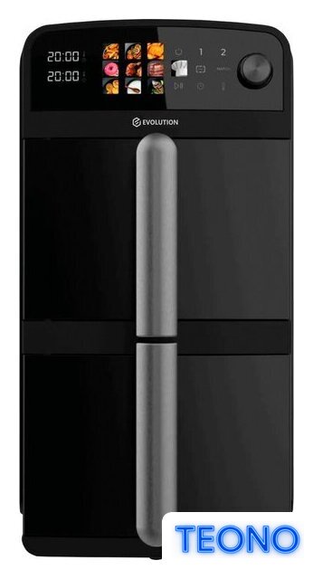 Аэрогриль (аэрофритюрница) Evolution AIRO 10700 Dual - Изображение №2 — Интернет-магазин Teono.by
