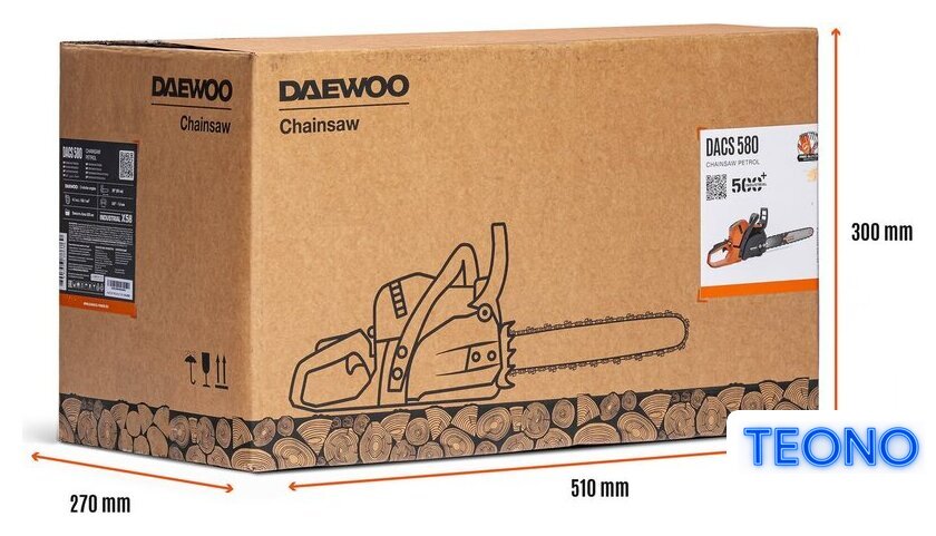 Бензопила Daewoo Power DACS 580 - Изображение №7 — Интернет-магазин Teono.by