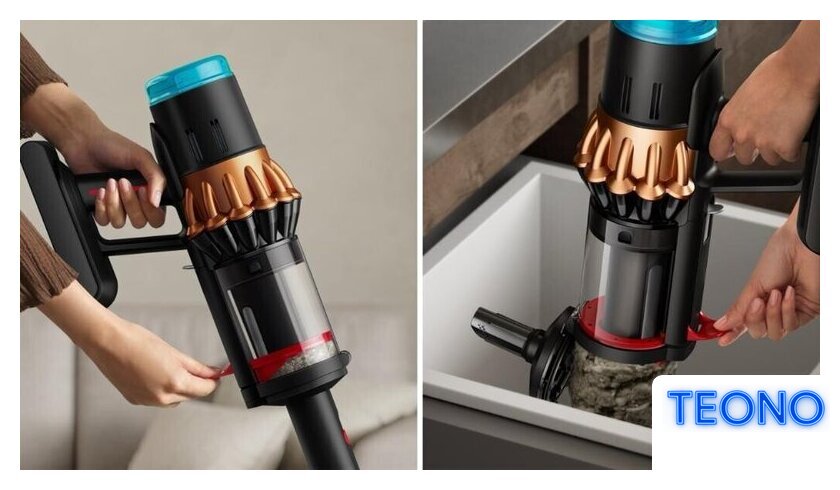 Пылесос Dyson V16 Piston Animal Submarine 492969-01 (матовый черный/медный) - Изображение №10 — Интернет-магазин Teono.by