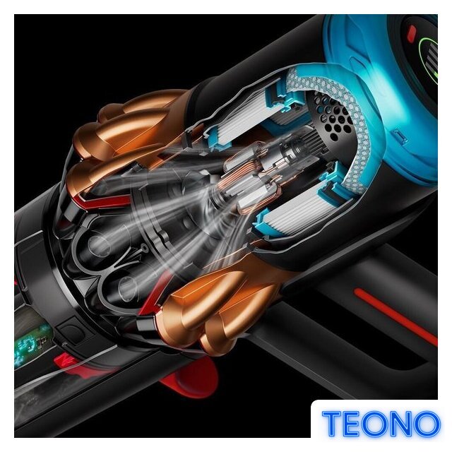 Пылесос Dyson V16 Piston Animal Submarine 492969-01 (матовый черный/медный) - Изображение №13 — Интернет-магазин Teono.by