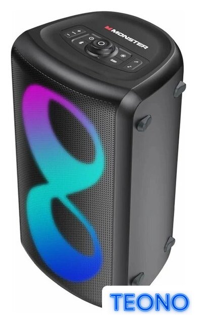Беспроводная колонка Monster Cycle MS22138 (без микрофона, черный) - Изображение №3 — Интернет-магазин Teono.by