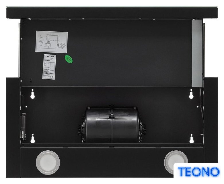Кухонная вытяжка Krona Kamilla T Sensor 600 КА-00008306 (черный) - Изображение №4 — Интернет-магазин Teono.by
