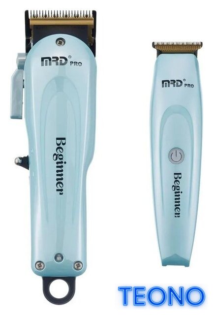 Машинка для стрижки волос MRD Pro С триммером для окантовки MRD-HC-3969-2/GMT-188-3 (бирюзовый) - Изображение №1 — Интернет-магазин Teono.by
