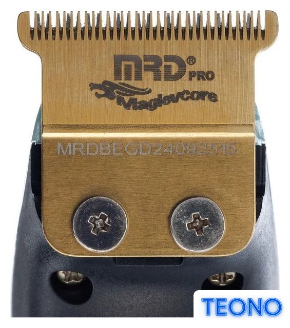 Машинка для стрижки волос MRD Pro С триммером для окантовки MRD-HC-3969-2/GMT-188-3 (бирюзовый) - Изображение №13 — Интернет-магазин Teono.by