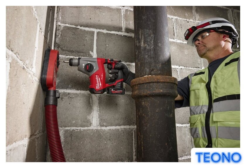 Перфоратор Milwaukee M12 FHAC16-502X 4933499185 (с 2-мя АКБ, кейс) - Изображение №6 — Интернет-магазин Teono.by