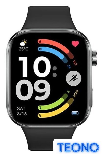Умные часы Xiaomi Redmi Watch 6 M2523W1 (черный, международная версия) - Изображение №2 — Интернет-магазин Teono.by