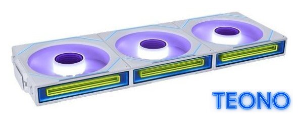 Комплект вентиляторов для корпуса с контроллером Lian Li Uni Fan SL-INF 120 Wireless 12SLIN1W3W G99.12SLIN1W3W.00 - Изображение №2 — Интернет-магазин Teono.by